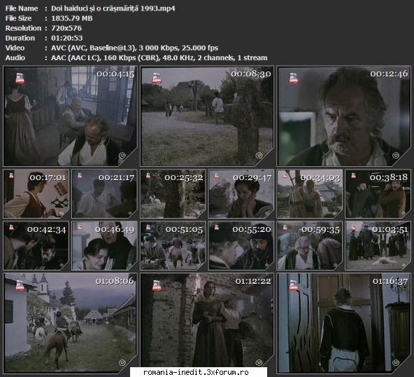 Doi haiduci si o crasmarita (1993) - sasadoru - Filme rom�nesti - Romanian Movies