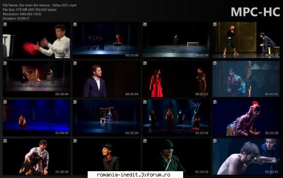 Doi tineri din Verona(Teatrul de Stat Constanța) - Autor: William Sh - Teatru rom�nesc - Romanian Theater