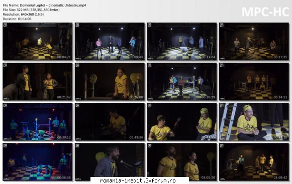 Domeniul Luptei (Unteatru) - Regia: Catinca Drăgănescu - Teatru rom�nesc - Romanian Theater