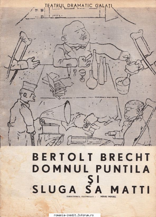 Domnul Puntila si sluga sa Matti (Teatrul Dramatic Galati)(1982) - mr.csaky - Teatru rom�nesc - Romanian Theater