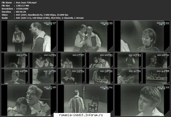Don Juan (1967) (Teatru) - sasadoru - Teatru rom�nesc - Romanian Theater