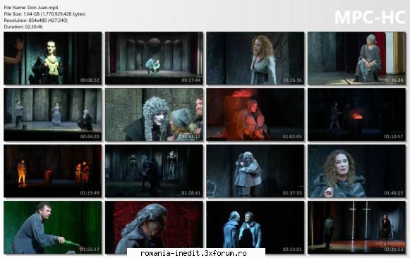 Don Juan(Teatrul Nottara) - Cu:ȘerbanGomoi,GabrielRăuț - Teatru rom�nesc - Romanian Theater