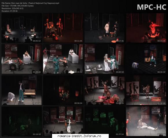 Don Juan de Soho (Teatrul Naţional Cluj-Napoca) - de Patrick Marber - Teatru rom�nesc - Romanian Theater
