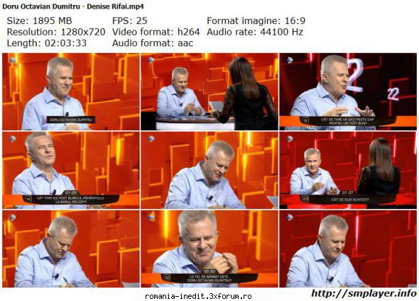 Doru Octavian Dumitru - Doru Octavian Dumitru - Denise Rifai 40 de - TV Shows