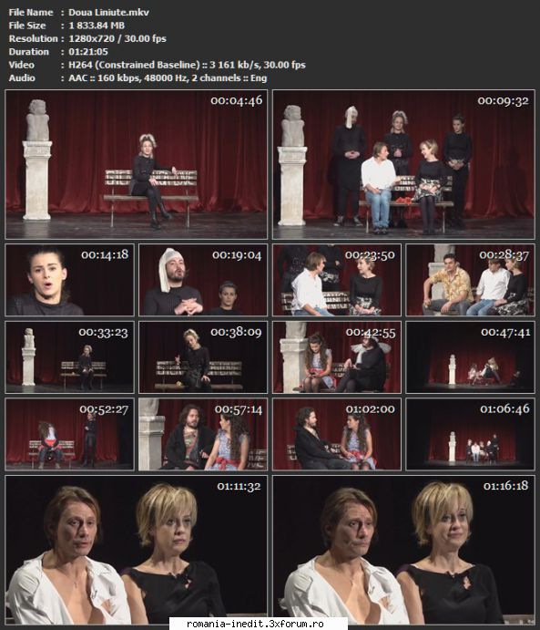 Doua liniute(Teatrul Metropolis) - sasadoru - Teatru rom�nesc - Romanian Theater