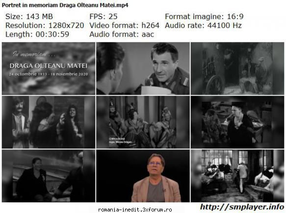 Draga Olteanu Matei - In Memoriam - Draga Olteanu Matei - In Memoriam - TV Shows