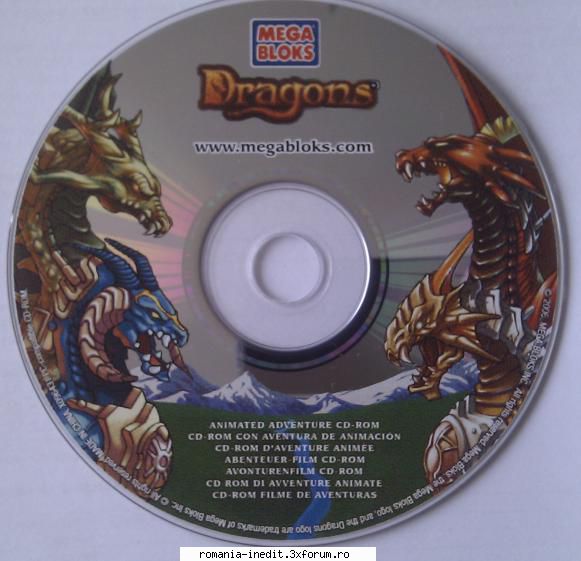 Dragons -Megabloks - Joc pentru copii primit impreuna cu jucaria: Are - Jocuri pentru copii - Games for kids
