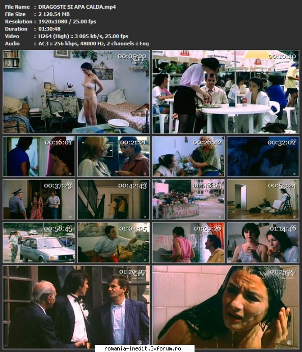 Dragoste si apa calda (1993) - sasadoru - Filme rom�nesti - Romanian Movies