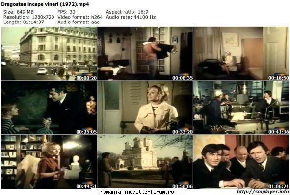 Dragostea incepe vineri (1972) - marianvo - Filme rom�nesti - Romanian Movies