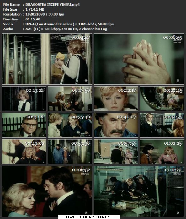 Dragostea incepe vineri (1972) - sasadoru - Filme rom�nesti - Romanian Movies