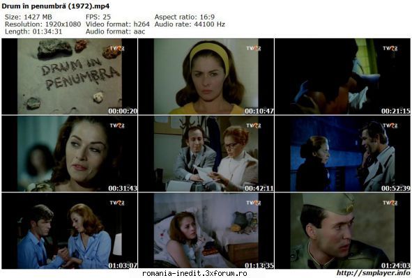 Drum in penumbra (1972) - marianvo - Filme rom�nesti - Romanian Movies