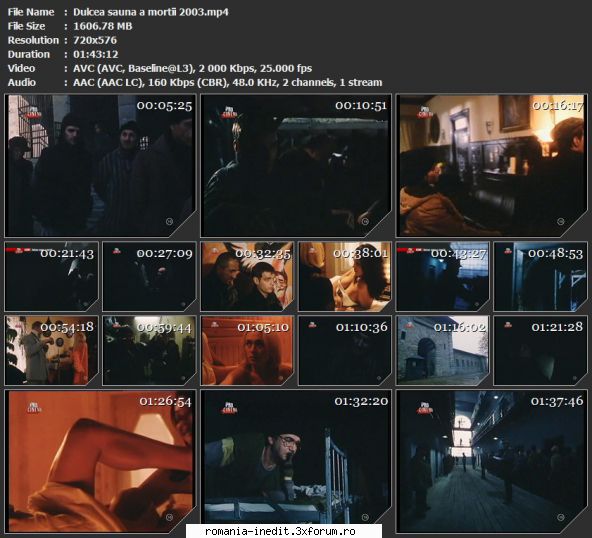 Dulcea sauna a mortii (2003) - sasadoru - Filme rom�nesti - Romanian Movies