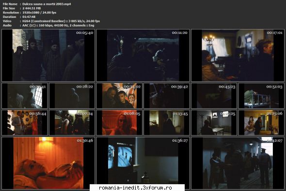 Dulcea sauna a mortii (2003) - sasadoru - Filme rom�nesti - Romanian Movies
