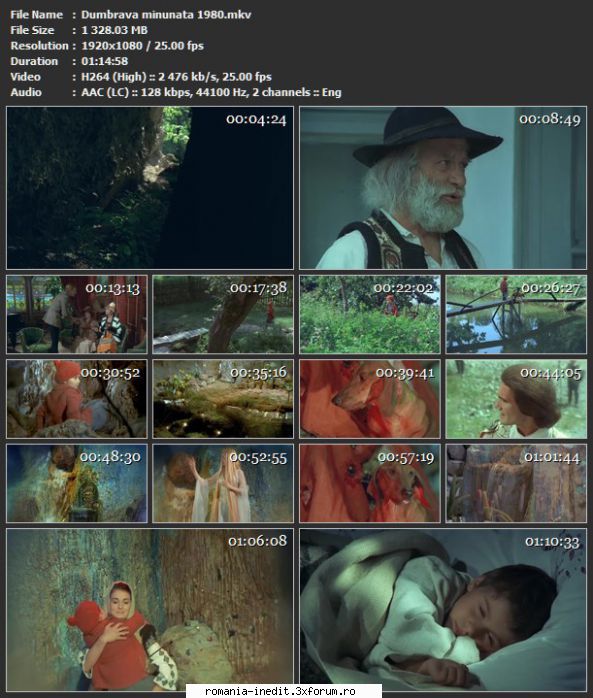 Dumbrava Minunata (1980) - sasadoru - Filme rom�nesti - Romanian Movies