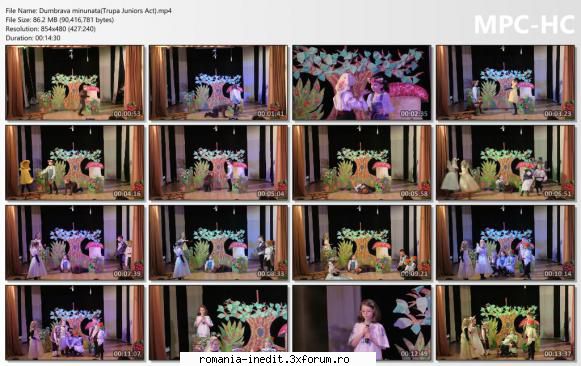 Dumbrava minunata(Trupa Juniors Act) - bgl23 - Teatru rom�nesc - Romanian Theater