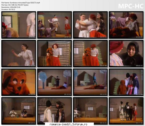 Dumbrava minunata(Trupa SGGCT) - bgl23 - Teatru rom�nesc - Romanian Theater