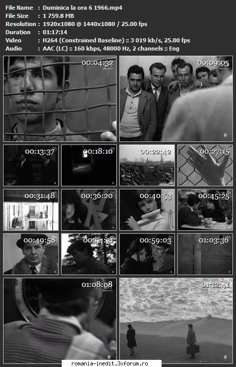 Duminica la ora ) - sasadoru - Filme rom�nesti - Romanian Movies