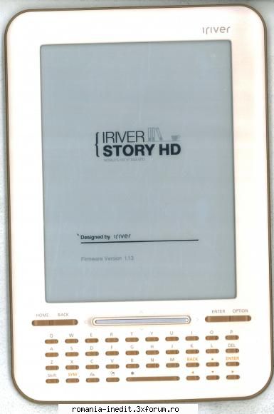 E-READER - Am cumparat un iRiver Story HD. Am cerut de la - Totul despre cărți - About e-books