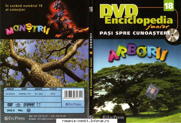 ENCICLOPEDIA JUNIOR - Pasi spre cunoastere - ERC PRESS - Si in format DVDRip 18 - Carti pentru copii - Books