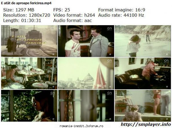 E at�t de aproape fericirea (1977) - E at�t de aproape fericirea (1977) - Filme rom�nesti - Romanian Movies