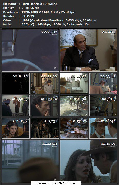 Editie speciala (1978) - sasadoru - Filme rom�nesti - Romanian Movies