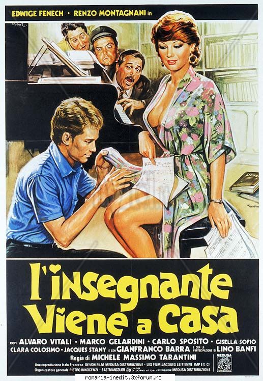 Edwige Fenech (1948� ) - Movie Collection - L'insegnante viene a casa The School - Filme clasice - Old Movies