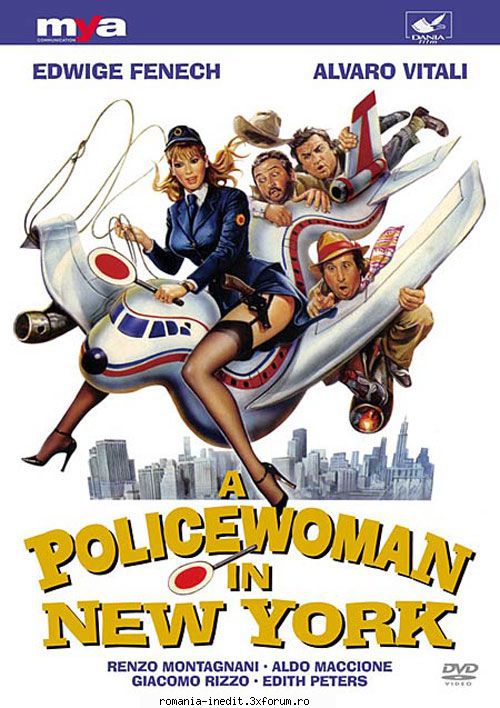 Edwige Fenech (1948� ) - Movie Collection - La poliziotta a New York A - Filme clasice - Old Movies