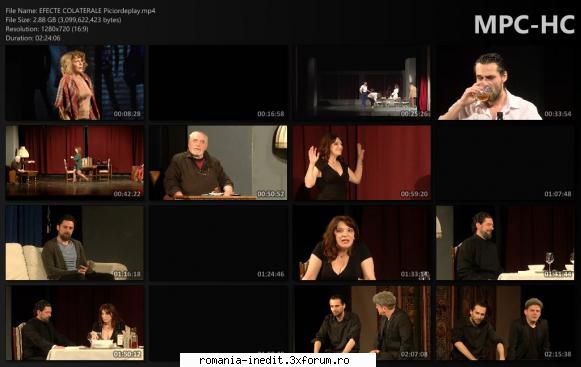 Efecte colaterale(Teatrul Nottara) - De: Alexandru Popa Regia: Vlad - Teatru rom�nesc - Romanian Theater