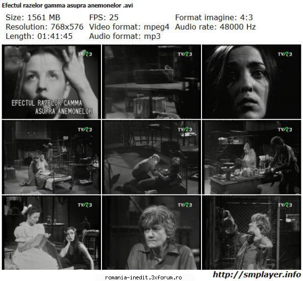 Efectul razelor Gamma asupra anemonelor (1977) (Teatru) - Repostare !! Ef - Teatru rom�nesc - Romanian Theater