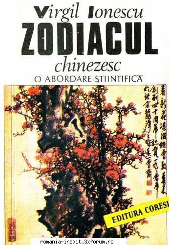 Elemente de chiromantie - Virgil Ionescu - ZODIACUL CHINEZESC - 1990 de pe - Carti in limba romana
