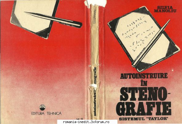 Elemente de chiromantie - Silvia Manoliu - Autoinstruire in Stenografie - Carti in limba romana