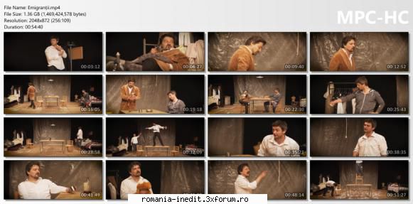 Emigrantii(Teatrul Radu Stanca) - Text: Slawomir Mrozek Regia: Dan Glasu - Teatru rom�nesc - Romanian Theater