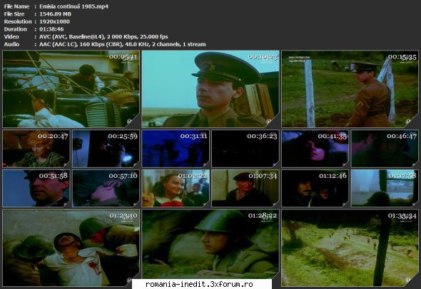 Emisia continua (1985) - sasadoru - Filme rom�nesti - Romanian Movies