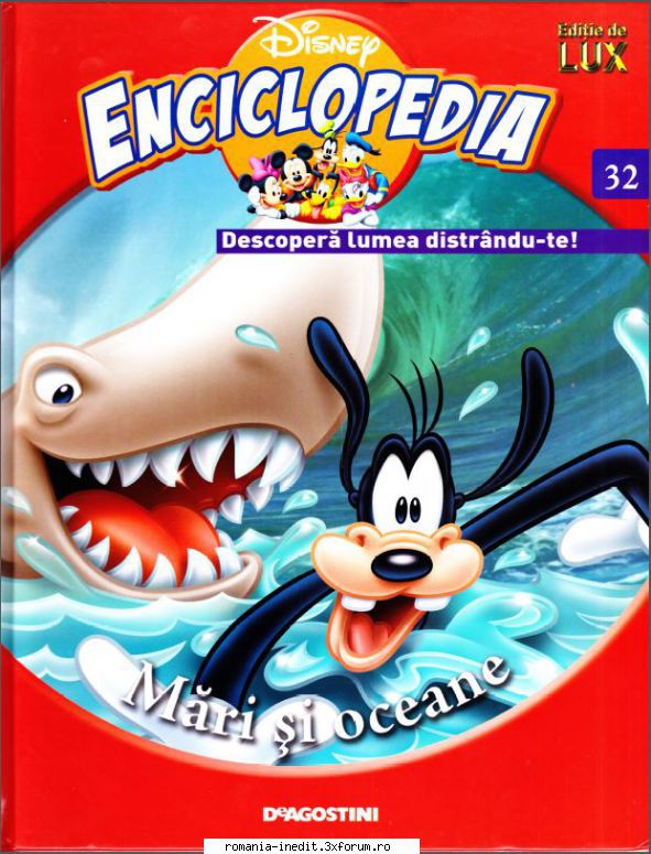 Enciclopedia Disney 39 volume - Nr. 32 - Mari si oceane - Carti pentru copii - Books