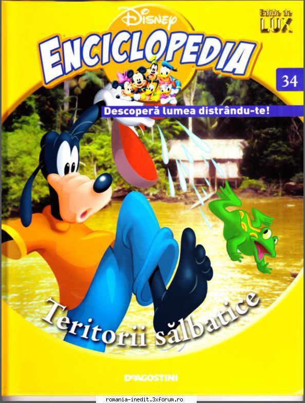 Enciclopedia Disney 39 volume - Nr. 34 - Teritorii salbatice - Carti pentru copii - Books