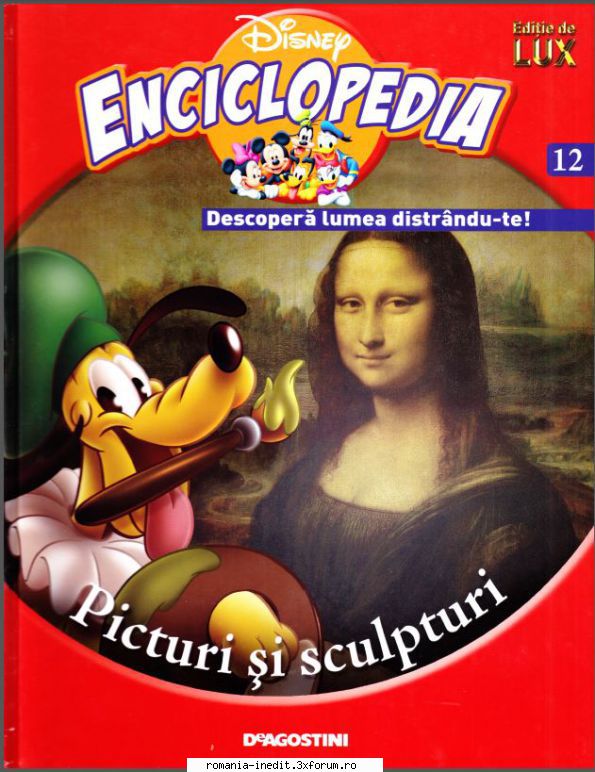 Enciclopedia Disney 39 volume - Nr. 12 - Picturi si sculpturi - Carti pentru copii - Books