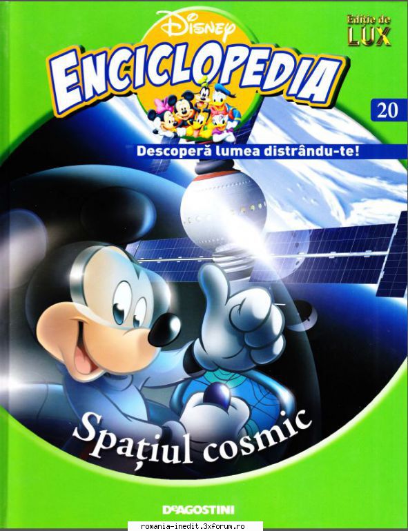 Enciclopedia Disney 39 volume - Nr. 20 - Spatiul cosmic - Carti pentru copii - Books