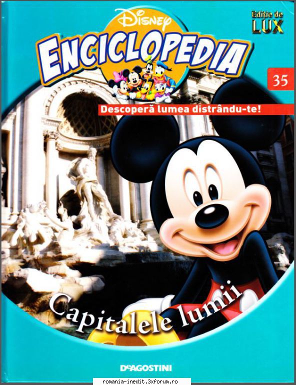 Enciclopedia Disney 39 volume - Nr. 35 - Capitalele lumii - Carti pentru copii - Books