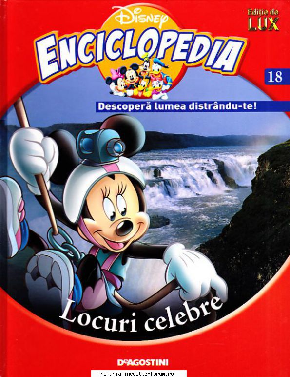 Enciclopedia Disney 39 volume - Nr. 18 - Locuri celebre - Carti pentru copii - Books