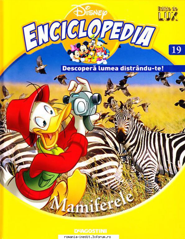 Enciclopedia Disney 39 volume - Nr. 19 - Mamiferele - Carti pentru copii - Books
