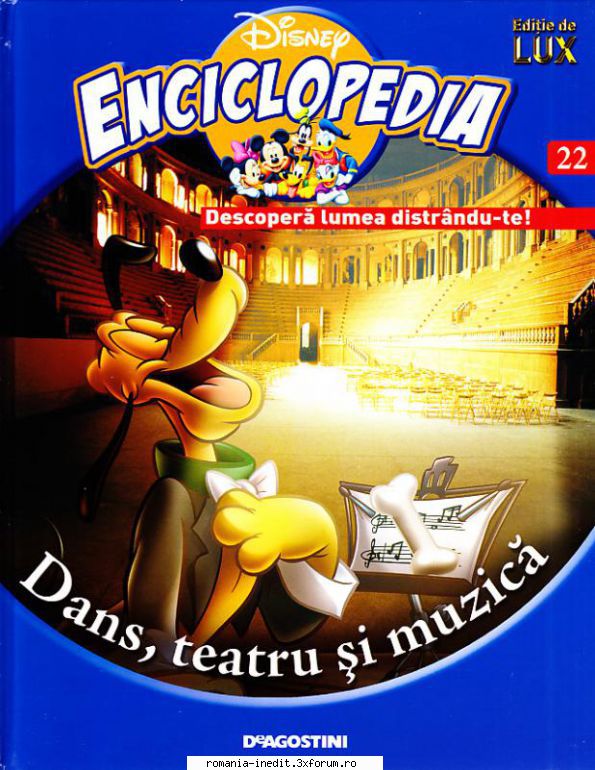 Enciclopedia Disney 39 volume - Nr. 22 - Dans, teatru si muzica - Carti pentru copii - Books