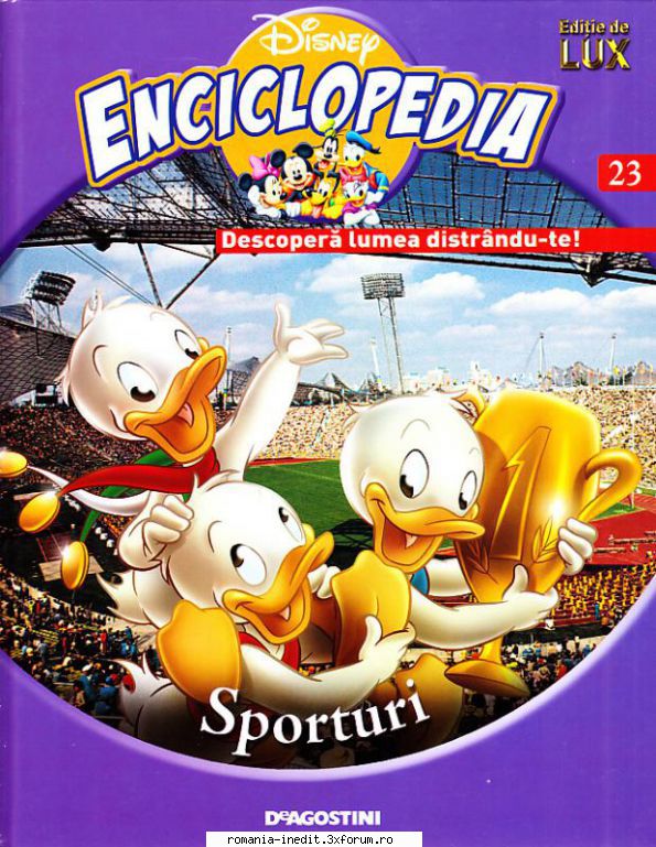 Enciclopedia Disney 39 volume - Nr. 23 - Sporturi - Carti pentru copii - Books
