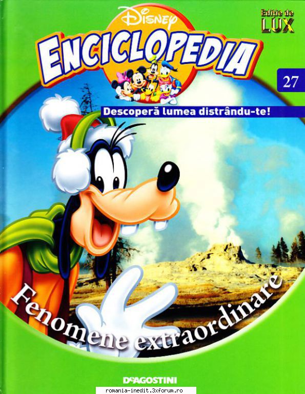 Enciclopedia Disney 39 volume - Nr. 27 - Fenomene extraordinare - Carti pentru copii - Books