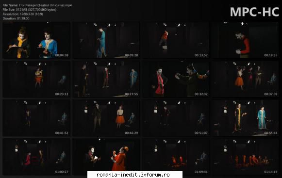 Eroi Pasageri(Teatrul din culise) - Cu: Bogdan Stroe, Olivia Mihalache - Teatru rom�nesc - Romanian Theater