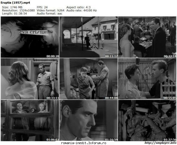 Eruptia (1957) - marianvo - Filme rom�nesti - Romanian Movies