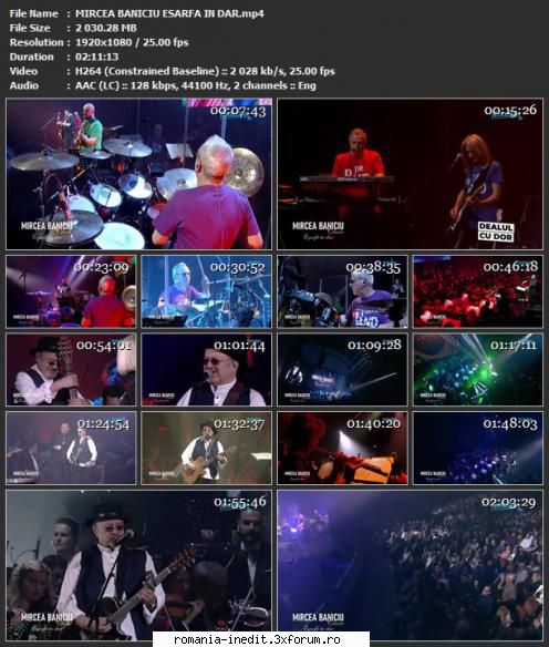 Esarfa in dar - "Classic" Mircea Baniciu & BAND (2025) - sasadoru - Spectacole romanesti - Romanian performances