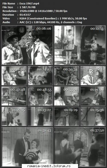 Escu (1967) - Escu (1967) Distribuţie: Amza Pellea - Teatru rom�nesc - Romanian Theater