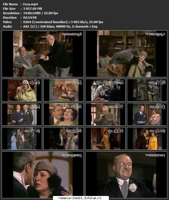 Escu (1990) (Teatru TV) - sasadoru - Teatru rom�nesc - Romanian Theater