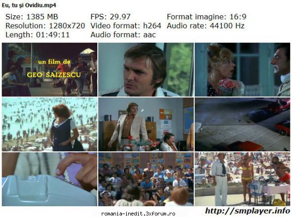 Eu, tu si Ovidiu (1977) - Eu, tu şi Ovidiu (1977) Me, You and Ovid - Filme rom�nesti - Romanian Movies