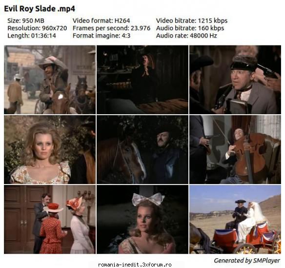 Evil Roy Slade ( 1972) - Evil Roy Slade ( 1972) MP4 Subtitrare / Romana - Filme clasice - Old Movies